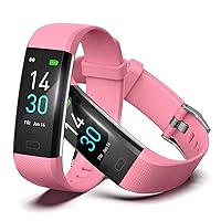 Smart Watch, Pedometer, Activity Meter, 16 Exercise Modes, GPS, Exercise Record, Bluetooth 5.0, Smart Bracelet, IP68 Waterproof, Calories Burned, Sleep Monitor, Up to 9-15 Days of Continuous Use, Running Mode, Alarm, Incoming Calls, Line Notifications, Multi-functional, iOS & Android Compatible, Japanese Instruction Manual (English Language Not Guaranteed), Unisex, Pink