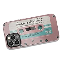 Custom Retro Cassette Tape Case, Personalized Audio Mixtape, Designed ‎for iPhone 15 Plus, iPhone 14 Pro Max, iPhone 13 Mini, iPhone 12, 11, X/XS Max, ‎XR, 7/8‎ - Pink