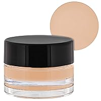 High Definition Fair Shade Makeup Concealer 5 gram Jar - Conceal Imperfections, Hide Blemishes, Dark Under Eye Circles, Cosmetic Cream - Use Under Airbrush Foundation
