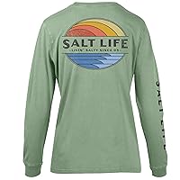 Salt Life Men's Vintage Rays Long Sleeve Boyfriend Tee