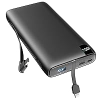 SOARAISE Power Bank 27000mAh Portable Charger 22.5W Fast Charging Phone  Charger USB C in & Out PD External Battery Pack for iPhone, Android