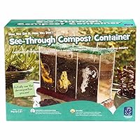Educational Insights See-Through Compost Container, STEM Toy for Homeschool or Classroom, Ages 4+
