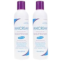Vanicream Medicated Anti-Dandruff Shampoo, 8 fl oz Each (Pack of 2)