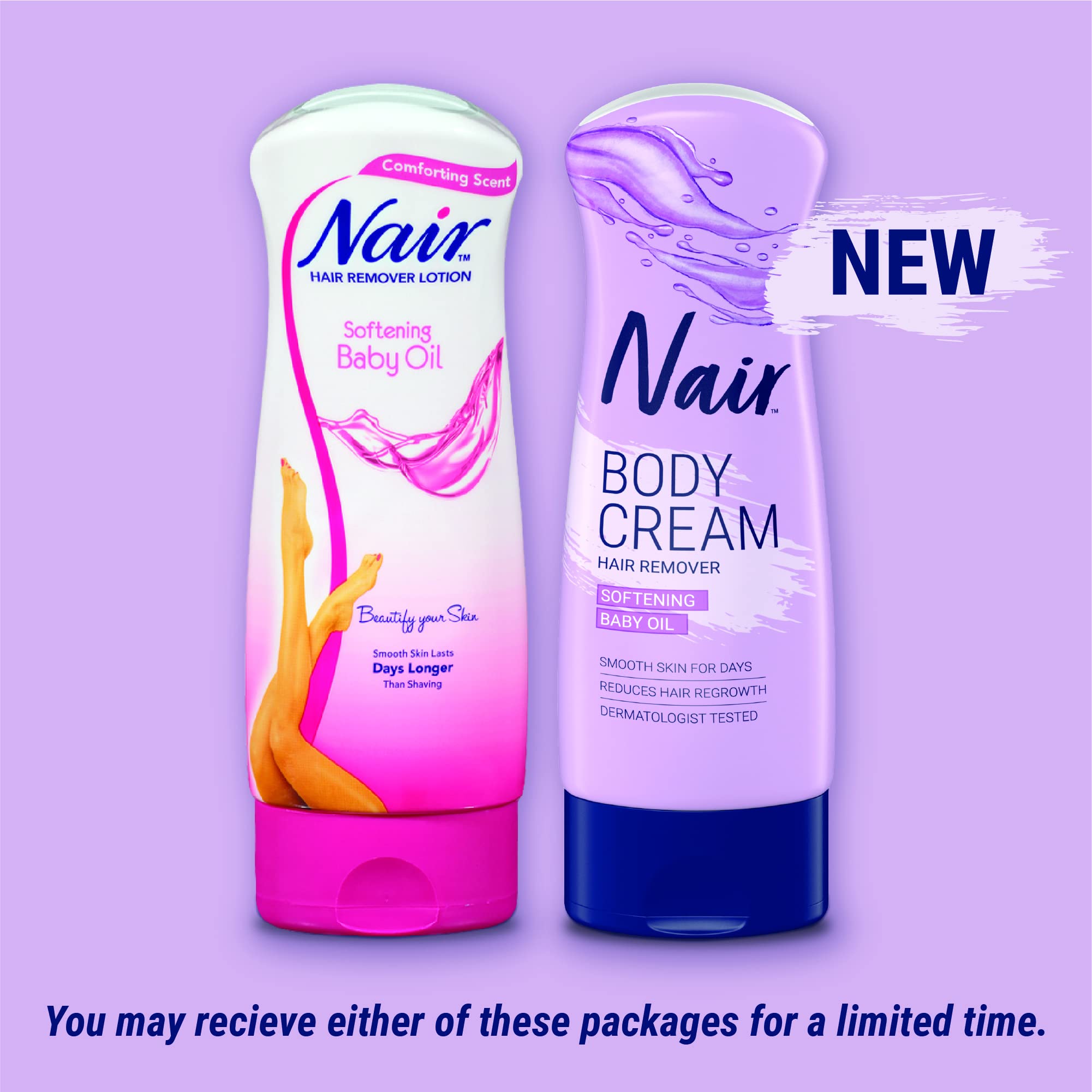 Mua Nair Hair Removal Body Cream with Softening Baby Oil, Leg and Body Hair  Remover, 9 oz, Pack of 3 trên Amazon Mỹ chính hãng 2023 | Giaonhan247