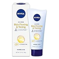 Skin Firming and Toning Body Gel Cream with Q10, Firming Body Cream, Moisturizing Skin Cream, 6.7 Oz Tube
