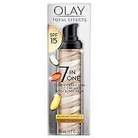 Olay Total Effects Tone Correcting Face Moisturizer with Sunscreen SPF 15, Light to Medium 1.7 Ounces