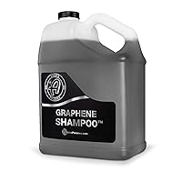 Adam's Polishes Graphene Shampoo Gallon, Graphene Ceramic Coating Infused Car Wash Soap, Powerful Cleaner & Protection In One Step, pH Neutral, High Suds For Foam Cannon, Foam Gun or Detailing Bucket