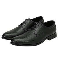Men's Lace-up Business Premium Leather Shoes with Dots Casual Loafers