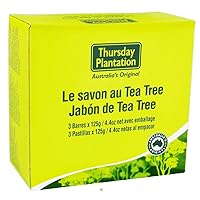 Thursday Plantation Tea Tree Soap - 4.4 oz Each / 3 Bars