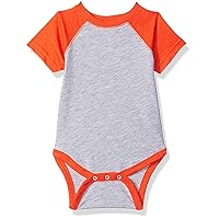 baby-boys Infant Baseball Fine Jersey Bodysuit Onesie (Pack of 5)