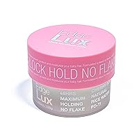 Edge Lux Edge Control Wax 48 Hour Maximum Hold No Flaking Natural Ingredients Scented Conditioning Styling Hair Gel Tamer (3.53 Ounce (Pack of 1), Cherry)