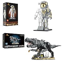 JMBricklayer Space Astronaut 70109 and Dinosaur 70001