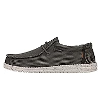 Hey Dude Men's Wally Kite Musk Size 8| Men's Loafers | Men's Slip On Shoes | Comfortable & Light-Weight