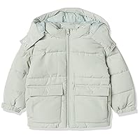 Amazon Essentials Unisex Kids and Toddlers' Recycled Polyester Long Sleeve Puffer Jacket (Previously Amazon Aware)