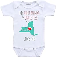 My Aunt and Uncle love me baby clothes Customizable