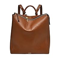 Fossil Women's Parker Leather Convertible Backpack Purse Handbag for Women