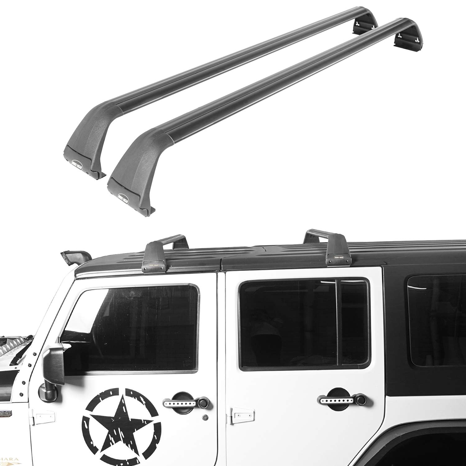 Arriba 79+ imagen jeep wrangler kayak rack hard top