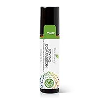 Chakra 4 Loving Compassion (Heart Chakra) Essential Oil Blend Pre-Diluted Roll-On 10 mL (1/3 oz) 100% Pure, Therapeutic Grade