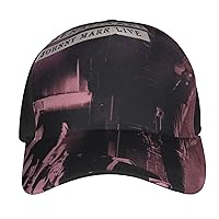 Johnny MARR Adrenalin Baseball Cap Casual Adjustable Sports Cap Classic Dad Hat for Men Women Black