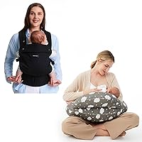 Momcozy Nursing Pillow for Breastfeeding with Baby Carrier Newborn to Toddler