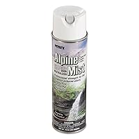 Misty 1039394 Hand-Held Odor Neutralizer, Alpine Mist, 10oz, Aerosol, 12/Carton
