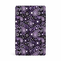 Purple Paisley USB Flash Drive Bank Card Shape Memory Stick U Disk USB Drives for Women Men 32G