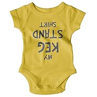 My Keg Stand Shirt Baby Bodysuit Cute and Funny Baby Breast Milk Clothing