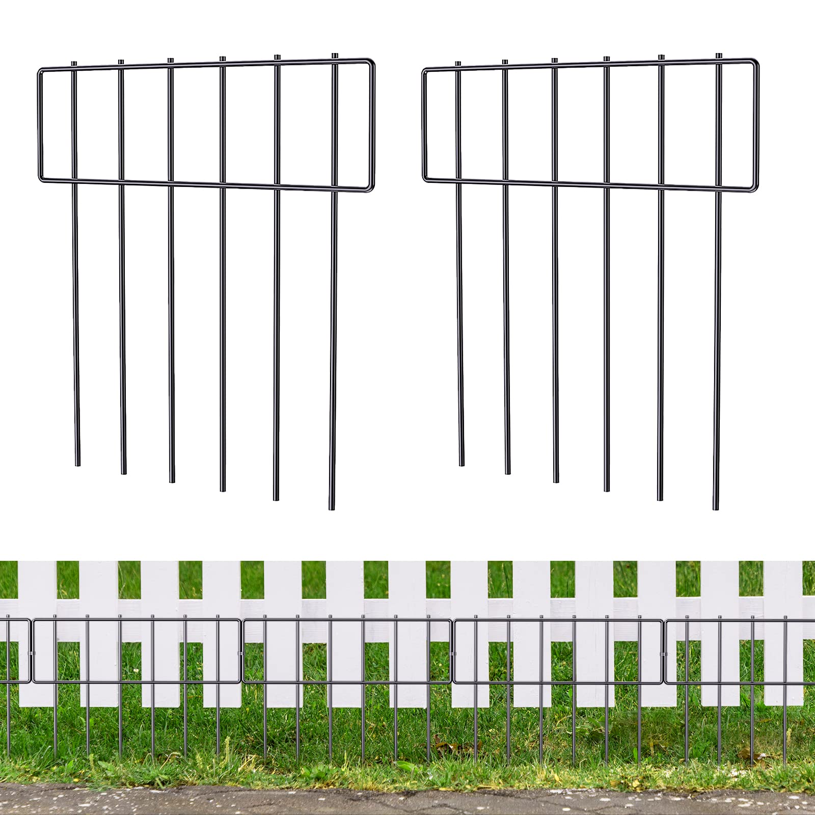 Mua 25 Pack Animal Barrier Fence, 17 in(H) X 27 Ft(L) Decorative ...