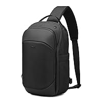 OZUKO Business Sling Bag for Men Fit 12.9 Inch iPad Pro,15L Large Capacity Waterproof Sling Backpack Multipurpose Crossbody Shoulder Bag Travel Hiking Chest Bag