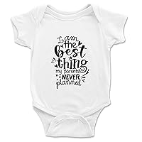 Gossby Onesie - I am the best thing my parents never planned Baby onesie, mother day gift, Quote Gift Baby Bodysuit