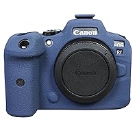 Rieibi EOS R6 R6 Mark II Camera Case, Silicone Camera Protective Case for Canon eos R6 R6 Mark II Digital Camera - Blue
