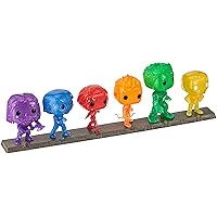 Funko POP! Artist Series: Marvel Infinity Saga - Avengers with Base (6 Pack) Amazon Exclusive, Multicolor, (57619)