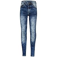 Kids Boys Stretchy Jeans Denim Skinny Pants Bikers Fit Trousers New Age 5-13 Yr