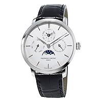 Frederique Constant Slimline Perpetual Calendar Men's Automatic Stainless Steel Watch FC-775S4S6