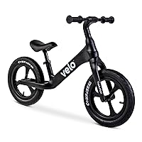 Yvolution Toddler Balance Bike Kids Outdoor Sports Toy, Y Velo Pro Toddler Bikes No Pedal Training Bicycle for Kids Age 3, 4, 5 Years Old with Adjustable Handlebar and Seat, 12