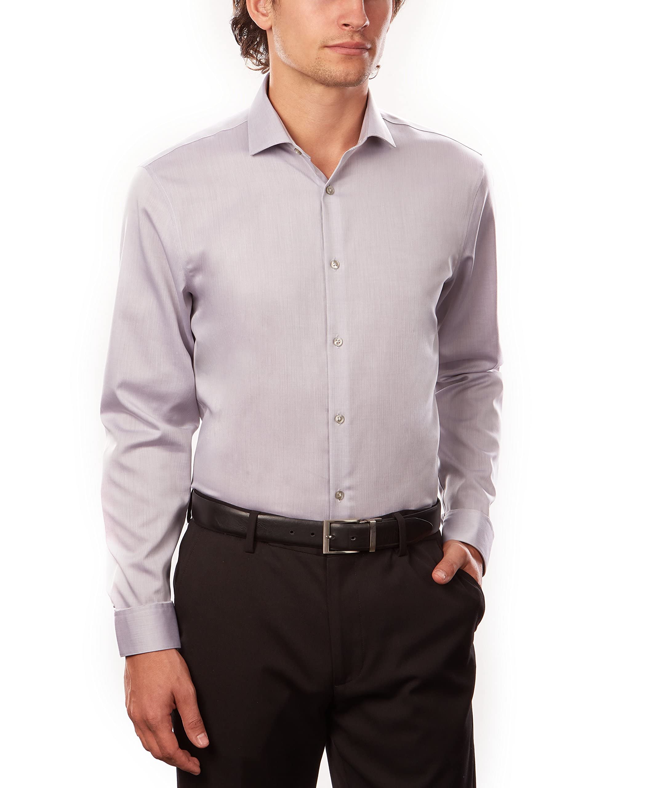 Mua Calvin Klein Men's Dress Shirt Xtreme Slim Fit Non Iron Herringbone  trên Amazon Mỹ chính hãng 2023 | Giaonhan247