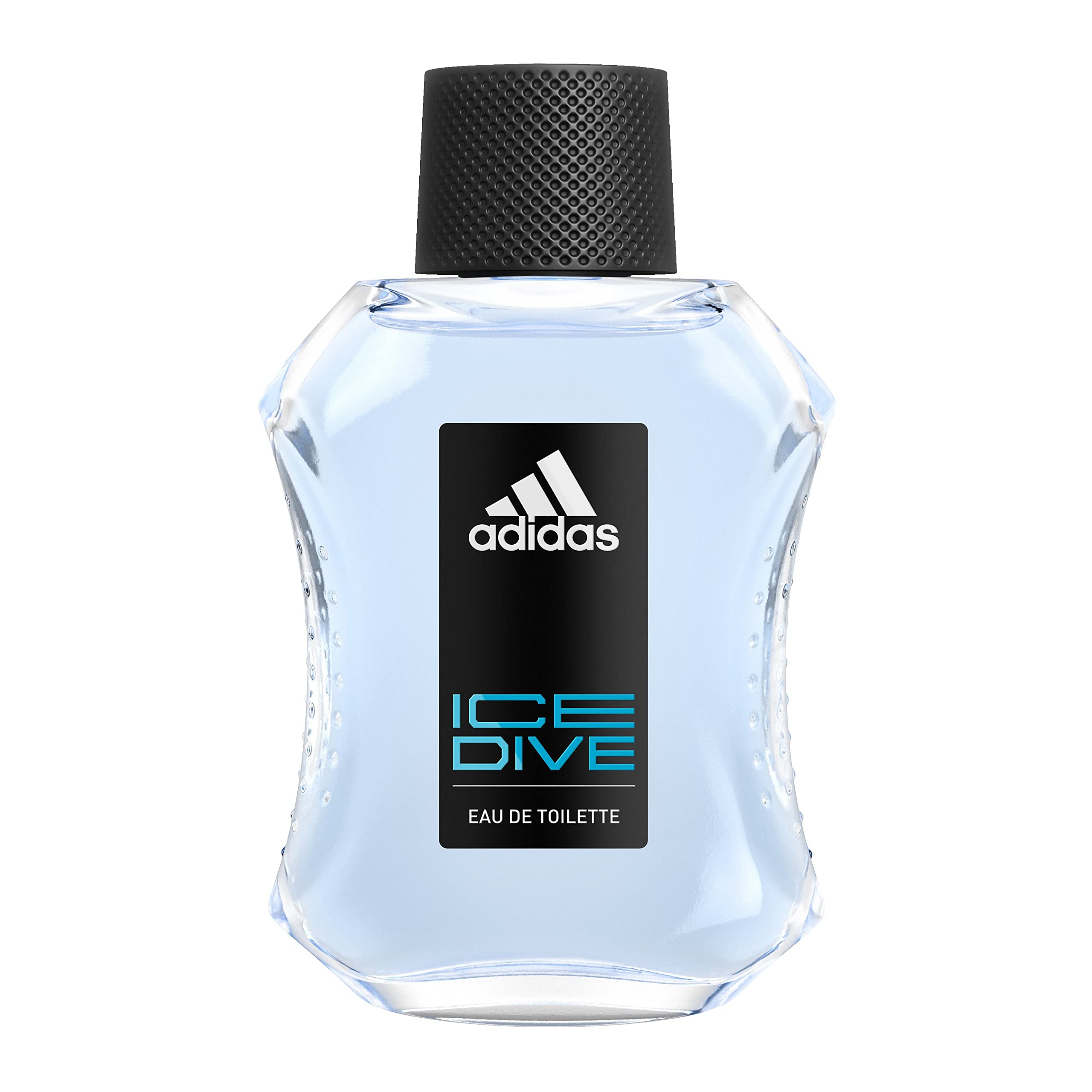 adidas Ice Dive Eau De Toilette Spray for Men, 3.4 fl oz