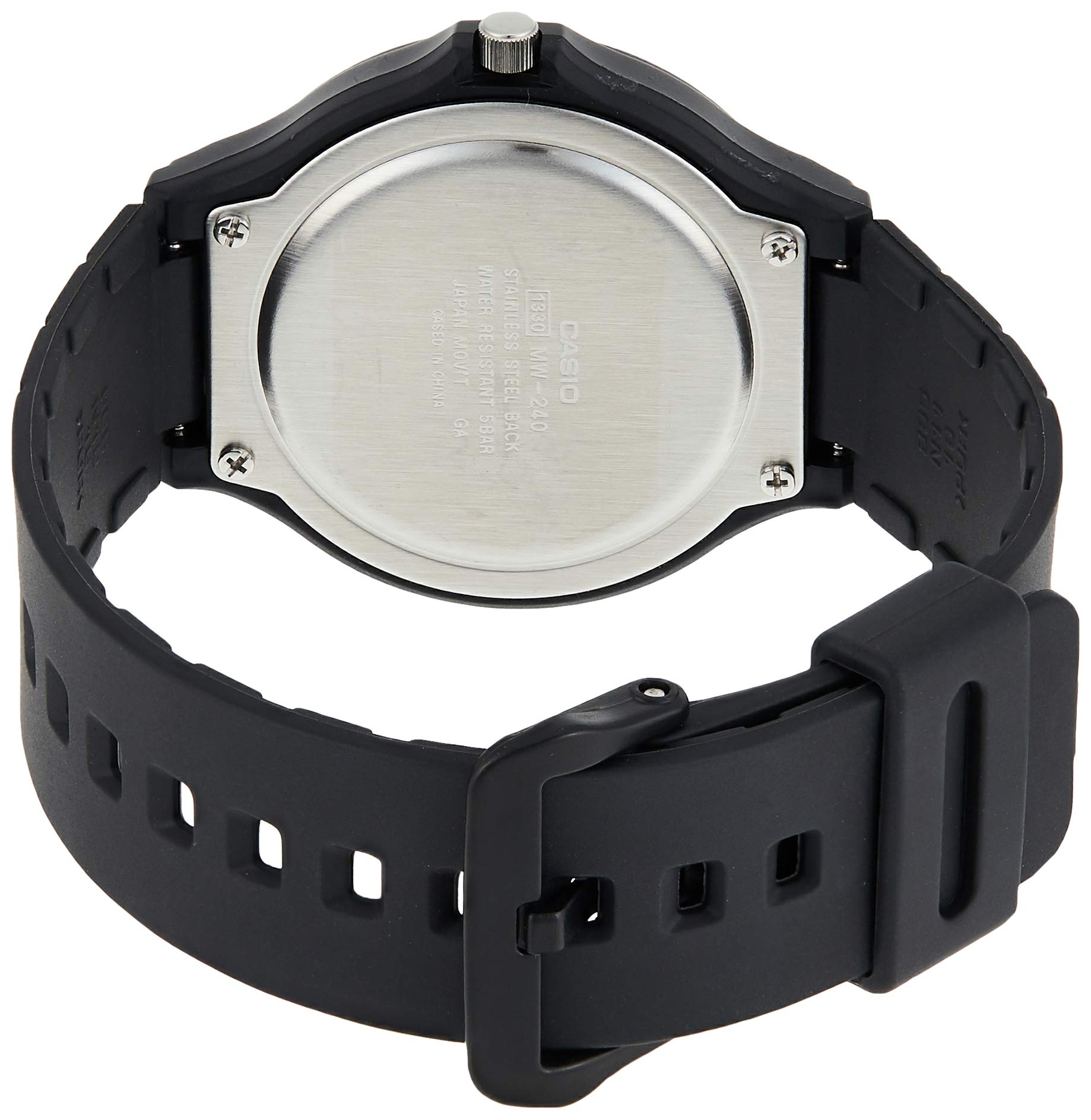 Casio Mw-240-4B Watch with Japanese Quartz Movement