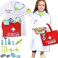 Personalized Doctor Kit for Kids - Realistic Doctor Playset for Kids - Doctor Kit for Toddlers 3-5 Years Old