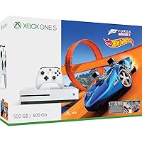 Xbox One S 500GB Console - Forza Horizon 3 Hot Wheels Bundle [Discontinued] (Renewed)