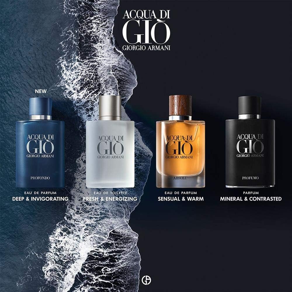 GIORGIO ARMANI Acqua Di Gio Profondo 4.2 oz EDP Spray Men