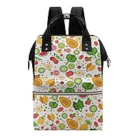 Vegan Waterproof Mommy Bag Diaper Bag Backpack Multifunction Large Capacity Travel Bag
