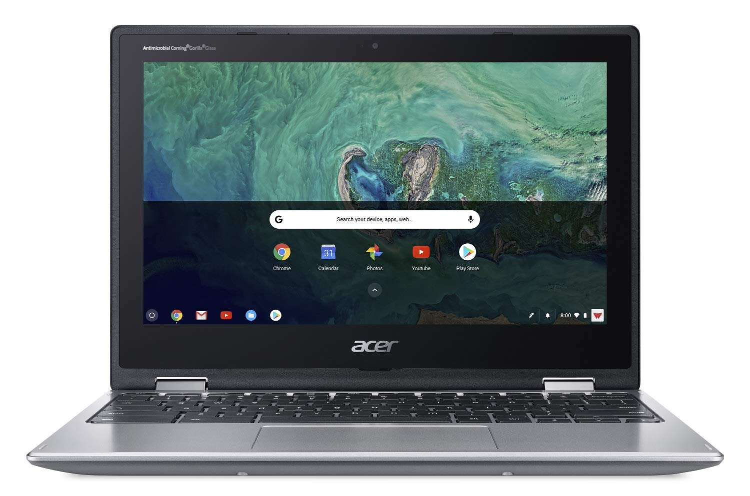 Acer Chromebook Spin 11 Convertible Laptop, Intel Celeron N3350, 11.6