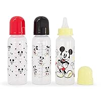 Baby Bottles 9 oz for Boys or Girls | 3 Pack of Disney 