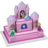 Disney Princess Happily Ever After Signature DecoSet Cake Topper, 4.8