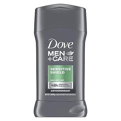 Dove Men+Care Antiperspirant Deodorant Stick, Sensitive Shield, 2.7 oz