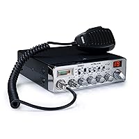 Uniden PC78LTXFM Professional 40-Channel CB Radio with Dual-Mode AM/FM, Integrated SWR Meter, PA/CB Function, Hi Cut, RF/Mic Gain Control, and Instant Channel 9