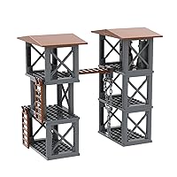 WW2 Military Sentry Tower Block Set(56PCS).Suitable for Children's Military Block Creations.