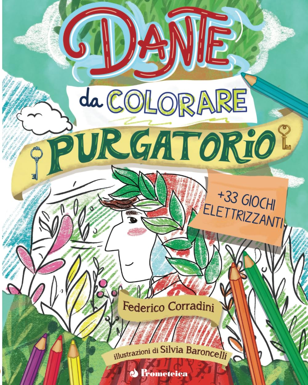 Dante da colorare. Purgatorio (Italian Edition)