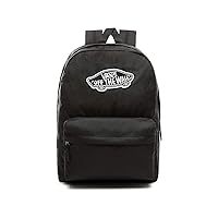 Vans Off the Wall Classic Black Realm Backpack, Large